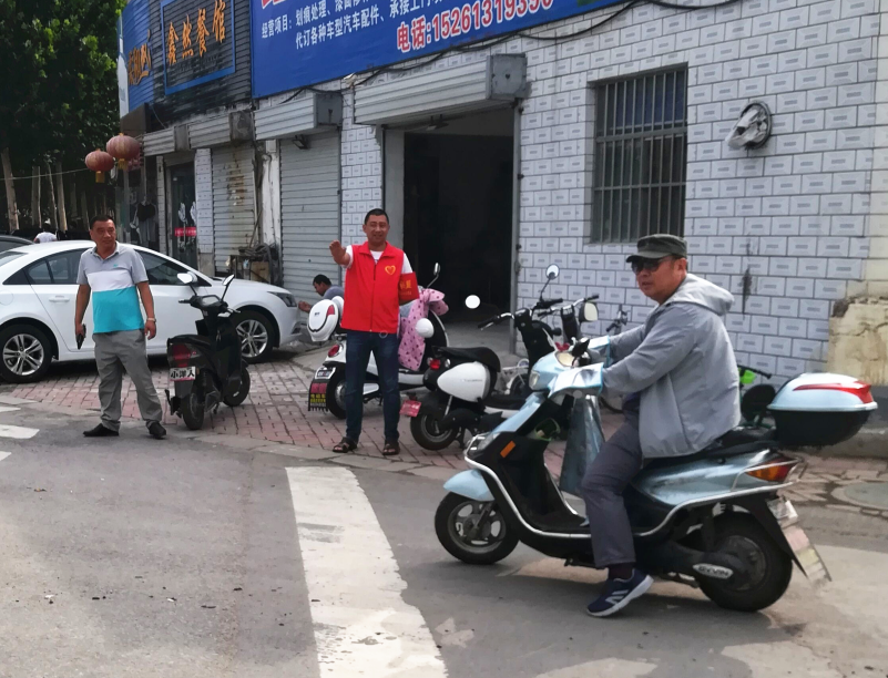 共建交通文明崗  助力文明城市創(chuàng)建