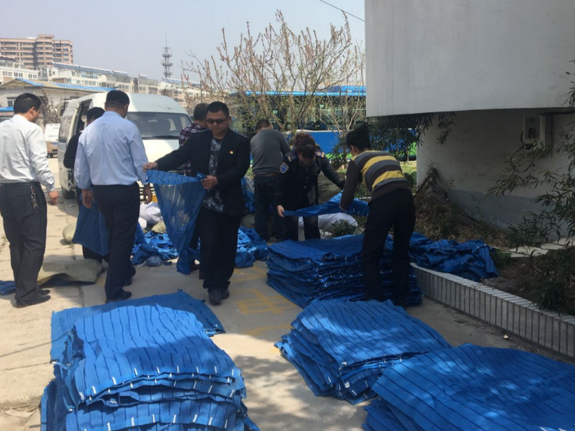 窗簾循環利用，公交集團佳連公司“變廢為寶”