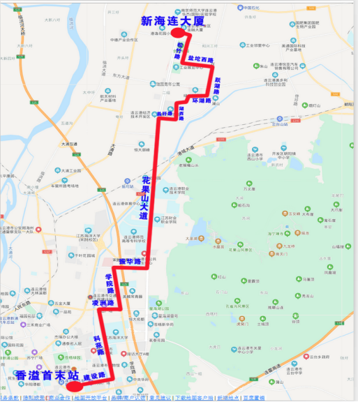 10月31日起，公交63路線正式開通運(yùn)行