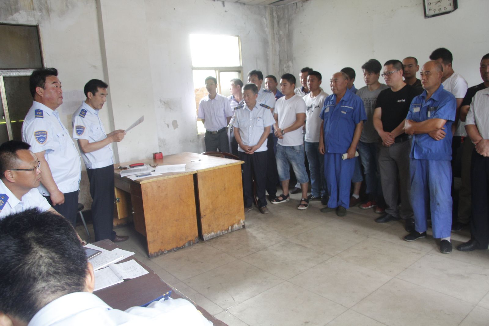 公交維修公司開展職業健康知識培訓