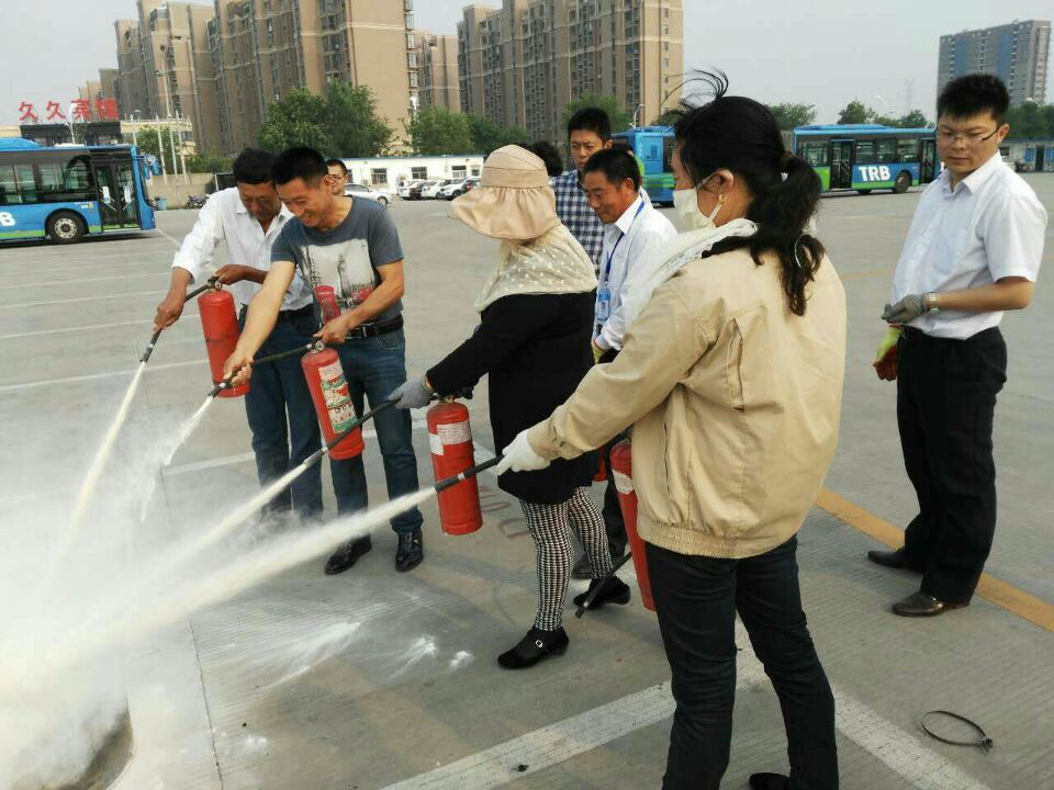 江蘇明茂新能源公司組織消防安全培訓