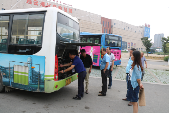 公交海州公司開展端午節前安全生產檢查活動